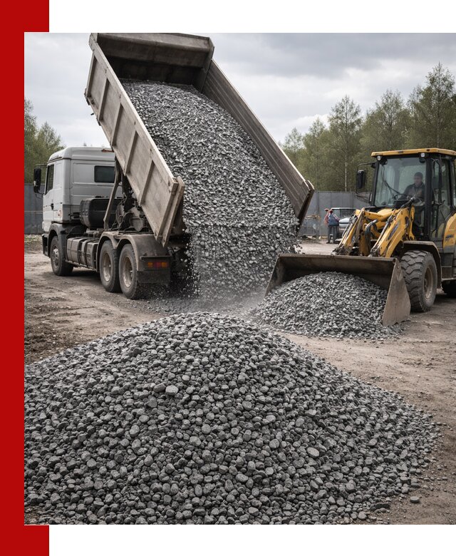 Доставка и продажа щебня гранитного в Переславле-Залесском