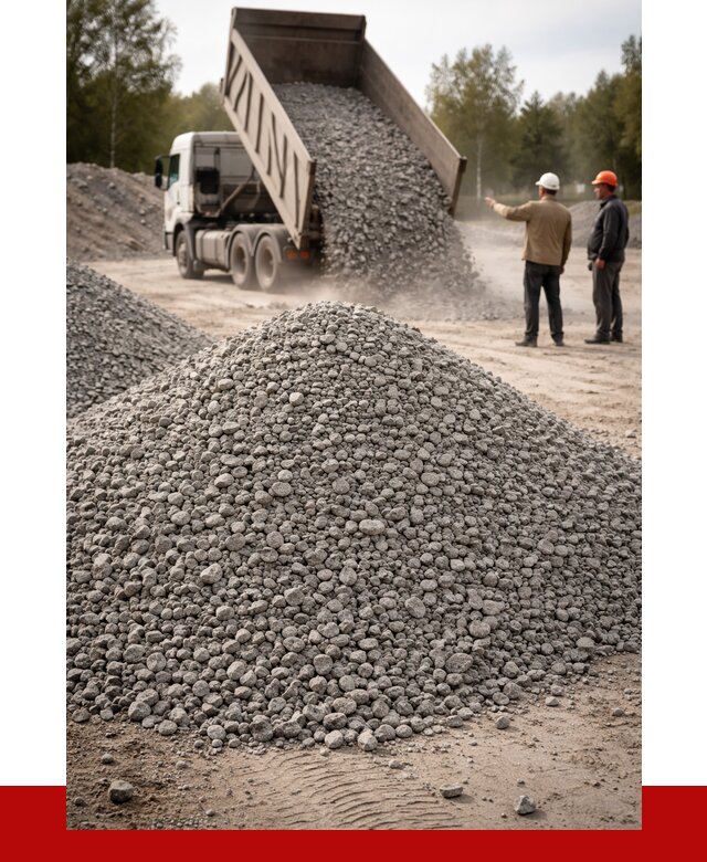 Гранитный щебень фракция 0-5 в Переславле-Залесском от 3010 руб ПРОНЕРУДПрс