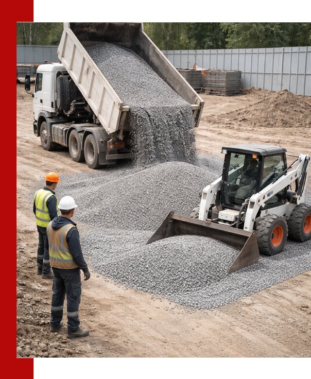 Доставка и продажа гранитного щебня фракции 0-5 в Переславле-Залесском