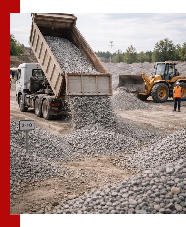 Гранитный щебень фракции 3–10: доставка и продажа в Переславле-Залесском