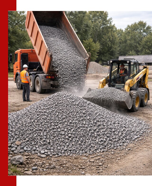 Купить гранитный щебень фракции 5–10 в Переславле-Залесском с доставкой