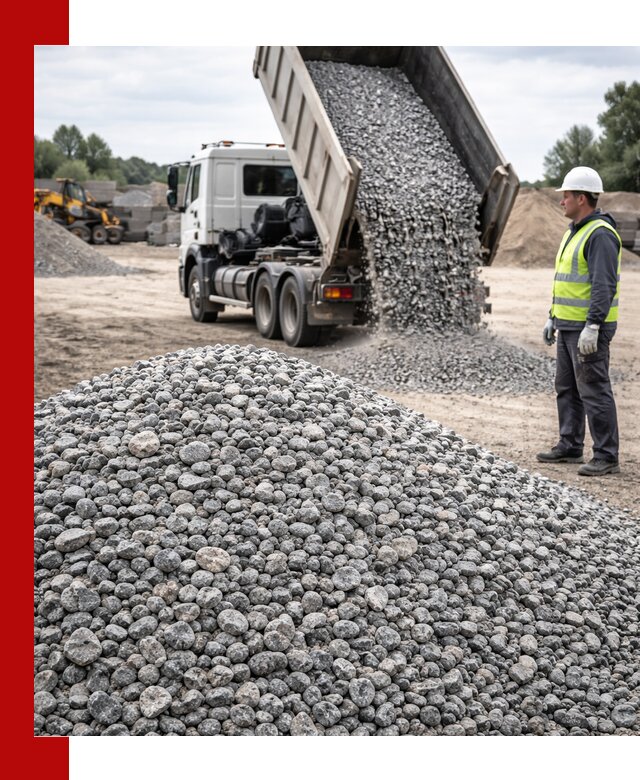 Доставка и продажа гранитного щебня фракции 5-20 в Переславле-Залесском