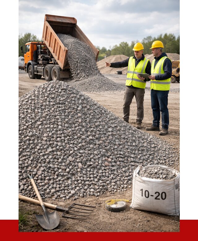 Гранитный щебень фракция 10-20 в Переславле-Залесском от 4359 руб.|ПРОНЕРУДПрс