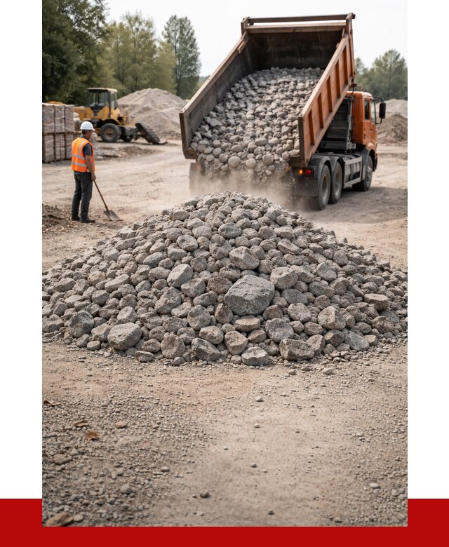 Гранитный щебень фракция 70-150 в Переславле-Залесском от 1713 | ПРОНЕРУДПрс