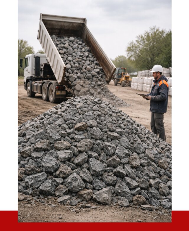 Гранитный щебень фракция 100-200 в Переславле-Залесском от 4359 р. ПРОНЕРУДПрс