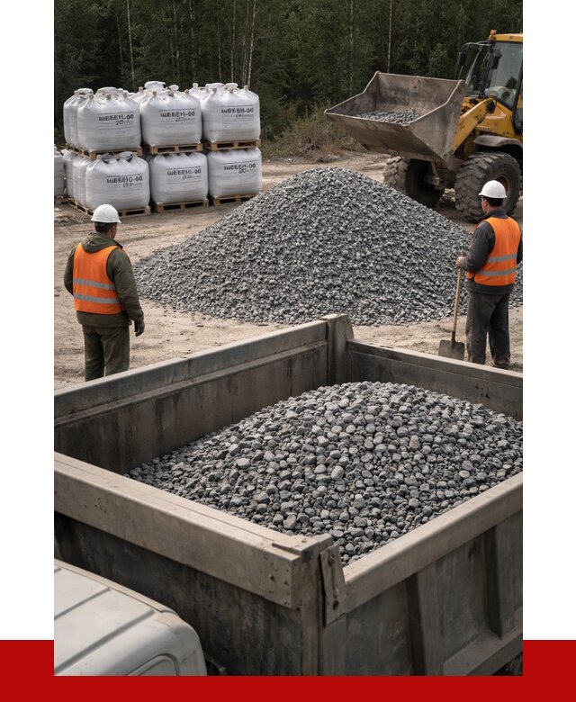 Щебень габбро диабаз 20-40 в Переславле-Залесском от 3529 руб. | ПРОНЕРУДПрс