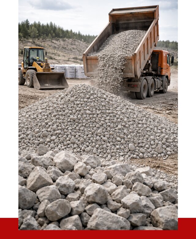 Доломитовый щебень фр. 20-40 в Переславле-Залесском от 4359 р. | ПРОНЕРУДПрс