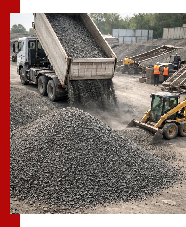 Вторичный щебень фракция 0–5 с доставкой в Переславле-Залесском