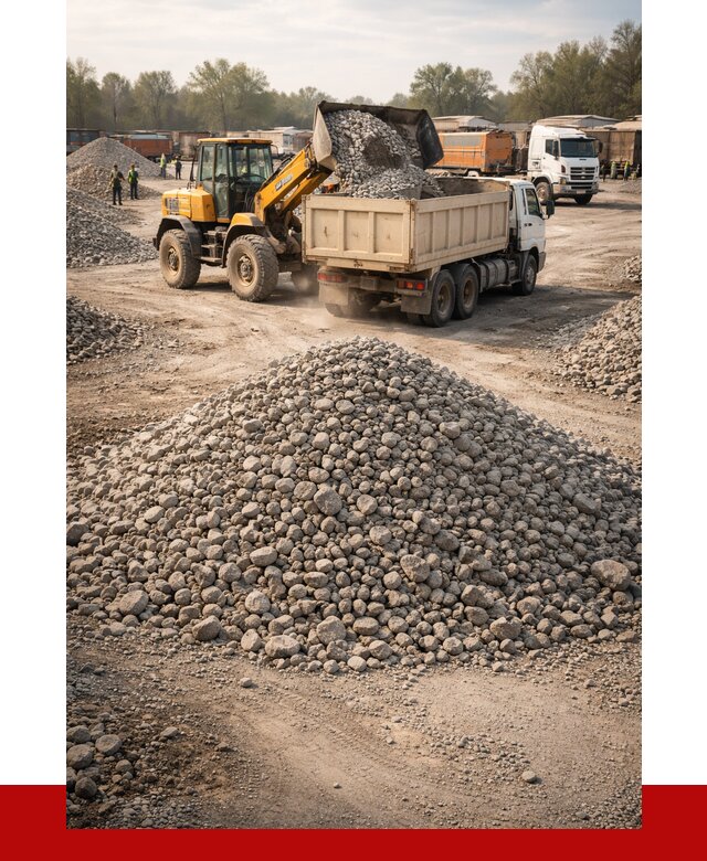 Вторичный щебень фракция 40-70 в Переславле-Залесском от 1806 р, ПРОНЕРУДПрс