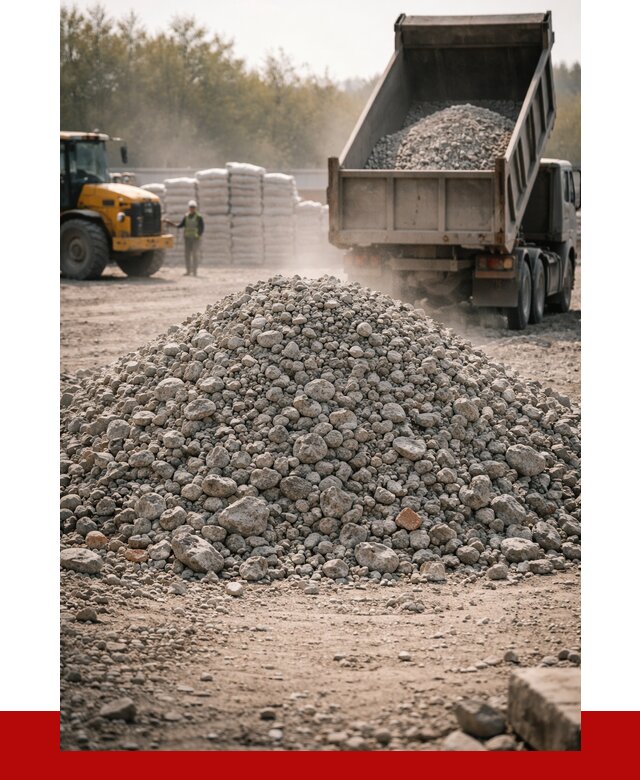 Вторичный щебень фракция 70-150 в Переславле-Залесском от 1453 р. | ПРОНЕРУДПрс