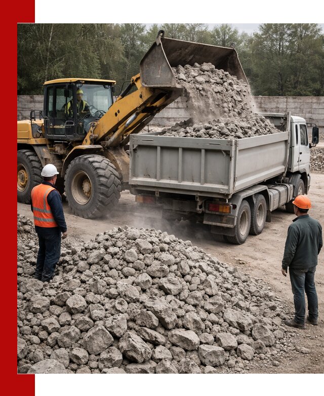 Вторичный щебень фракция 70–150 в Переславле-Залесском с доставкой