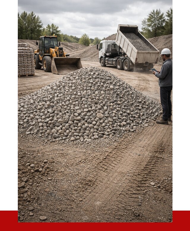 Купить бетонный щебень в Переславле-Залесском, от 3321 р. ПРОНЕРУДПрс