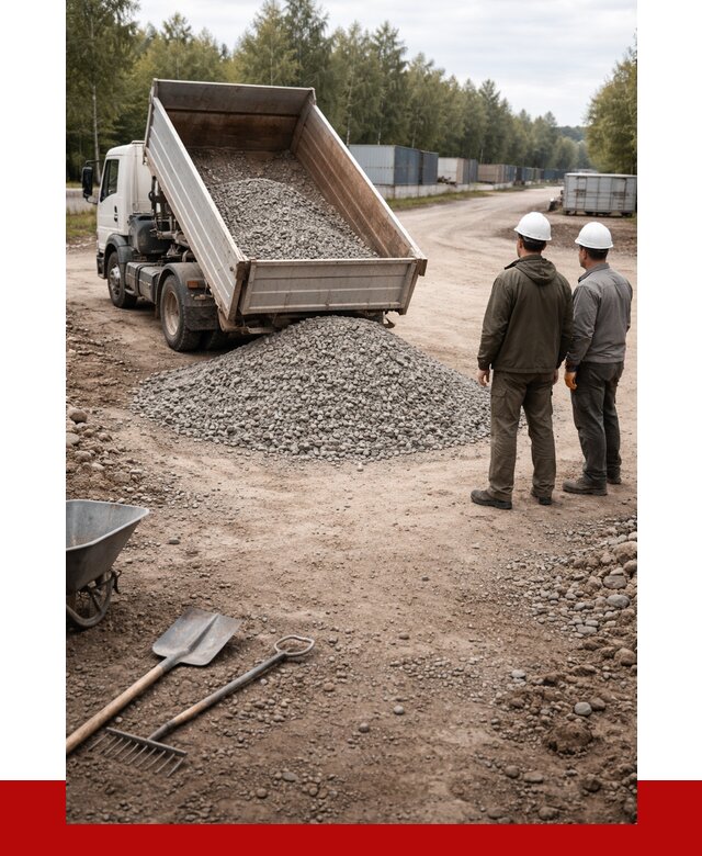 Бетонный щебень фракция 5-20 в Переславле-Залесском от 3321 р., ПРОНЕРУДПрс