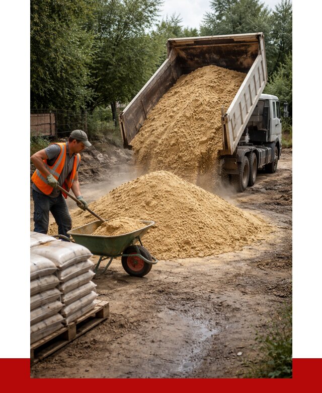 Купить песок с доставкой в Переславле-Залесском от 1868 р. | ПРОНЕРУДПрс