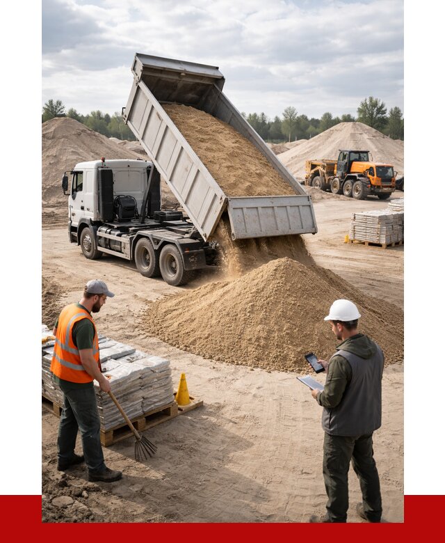 Карьерный песок с доставкой в Переславле-Залесском от 3736 р. ПРОНЕРУДПрс