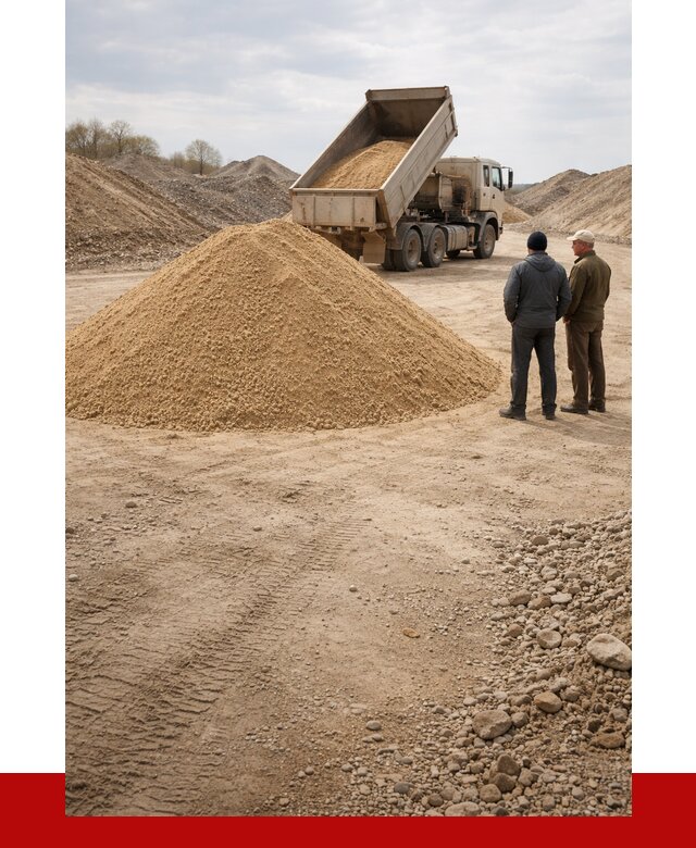 Карьерный песок крупнозернистый в Переславле-Залесском от 8822 р | ПРОНЕРУДПрс