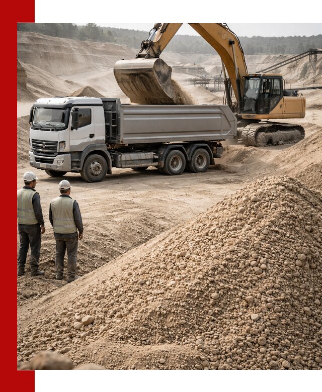 Карьерный крупнозернистый песок с доставкой в Переславле-Залесском