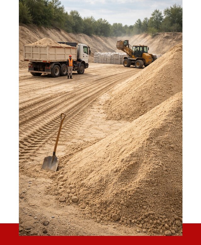 Карьерный песок мелкозернистый в Переславле-Залесском от 9341 р. | ПРОНЕРУДПрс