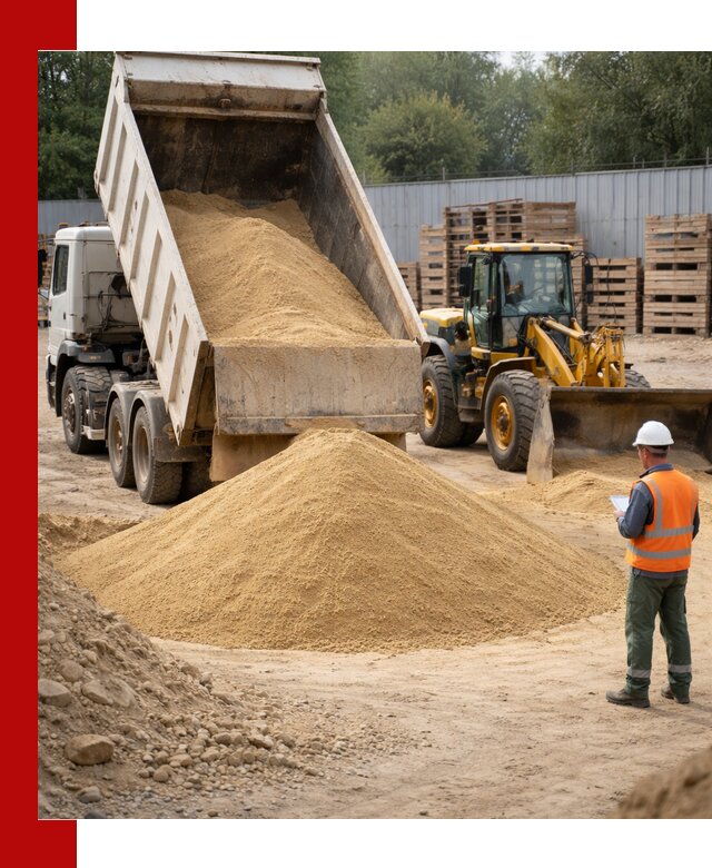 Доставка карьерного мелкозернистого песка в Переславле-Залесском