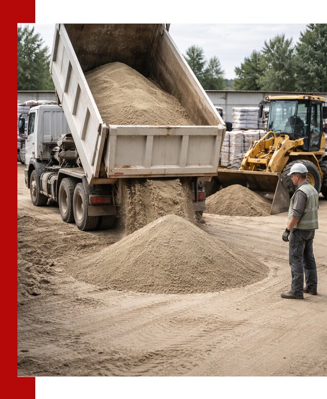 Поставка и доставка песка для бетона в Переславле-Залесском
