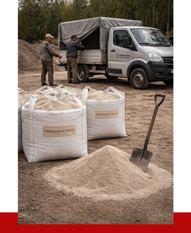 Кварцевый песок для пескоструя в Переславле-Залесском от 4671 р. | ПРОНЕРУДПрс