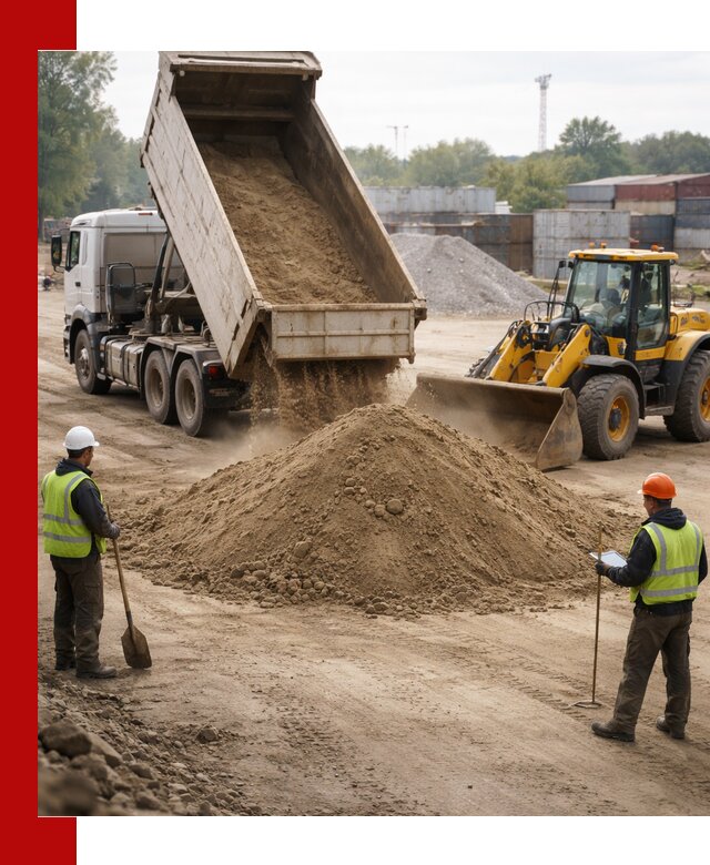 Доставка и продажа пескогрунта оптом и в розницу в Переславле-Залесском