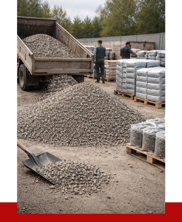 Гравий фракция 5-20 в Переславле-Залесском купить от 2387 р. ПРОНЕРУДПрс