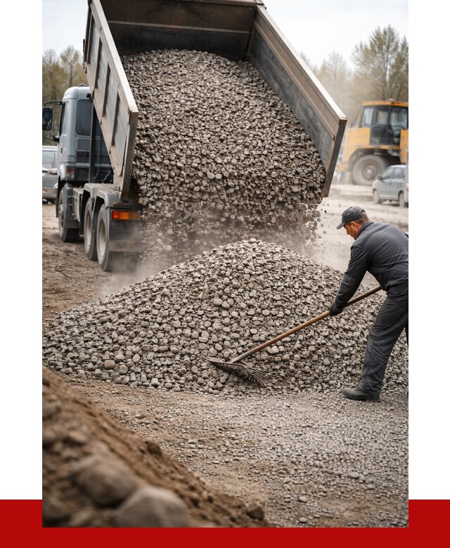 Гравий фракция 20-40 в Переславле-Залесском от 2595 р. доставка | ПРОНЕРУДПрс