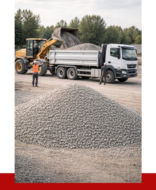 Купить мытый гравий в Переславле-Залесском от 3633 р, доставка ПРОНЕРУДПрс