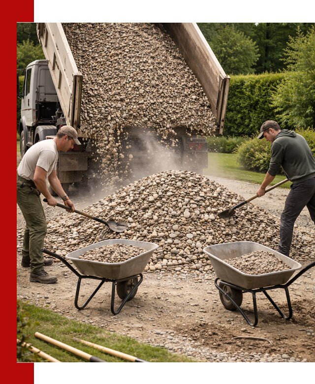 Доставка и продажа декоративной гальки в Переславле-Залесском