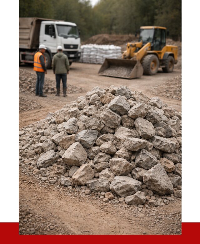 Купить бутовый камень с доставкой в Переславле-Залесском от 2387 р. | ПРОНЕРУДПрс