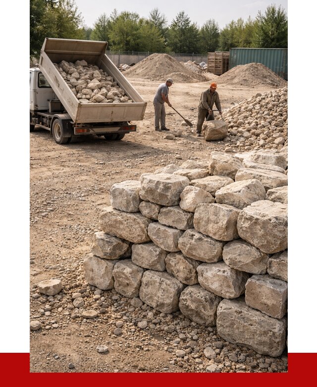 Бутовый камень известняковый в Переславле-Залесском от 4359 р. | ПРОНЕРУДПрс