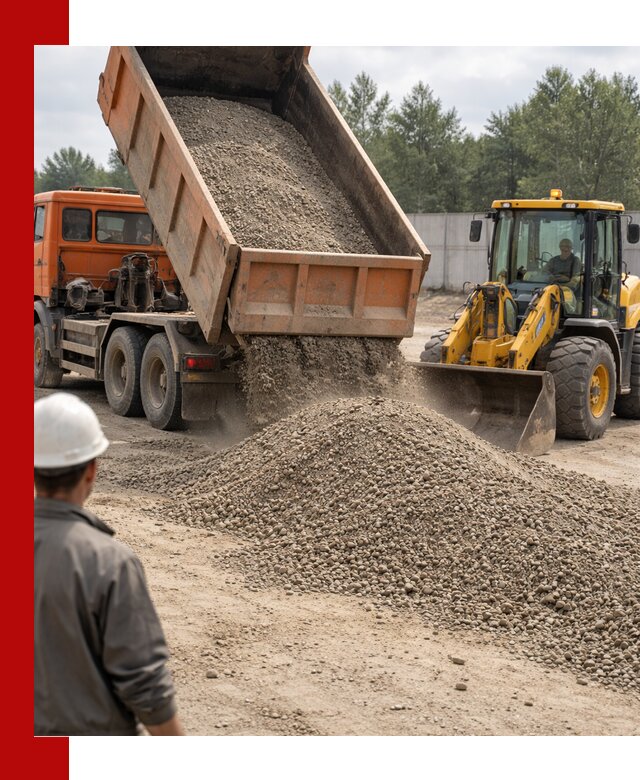 Доставка щпс С8 самосвалами в Переславле-Залесском от производителя