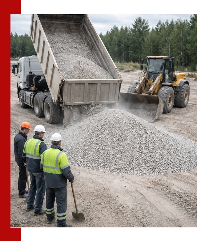 Известняковый отсев 0-5 доставка в Переславле-Залесском быстро и выгодно