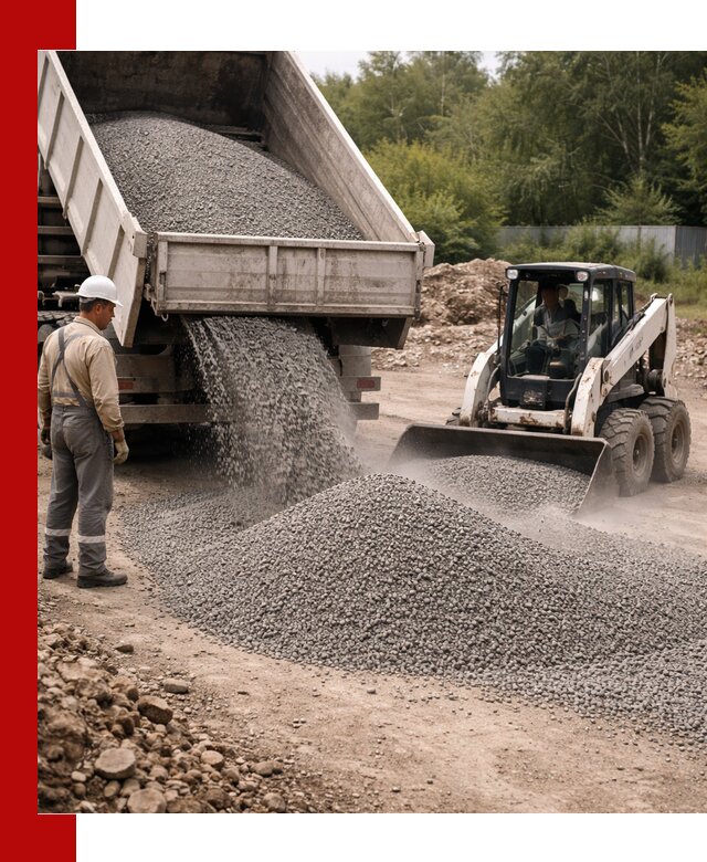 Доставка гравийного отсева 0-5 в Переславле-Залесском оптом и в розницу