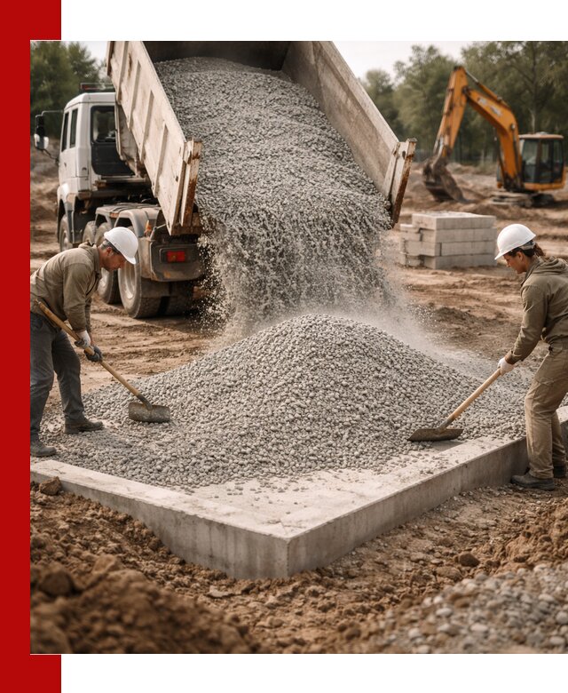 Доставка и продажа отсева для бетона в Переславле-Залесском