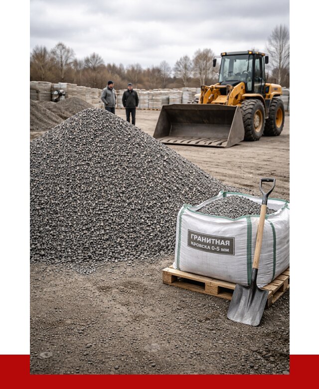 Купить гранитную крошку в Переславле-Залесском от 4982 р. с доставкой | ПРОНЕРУДПрс