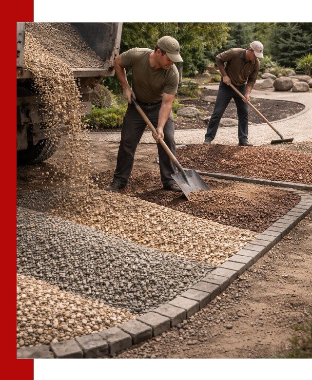 Декоративная крошка для ландшафта в Переславле-Залесском — продажа и доставка