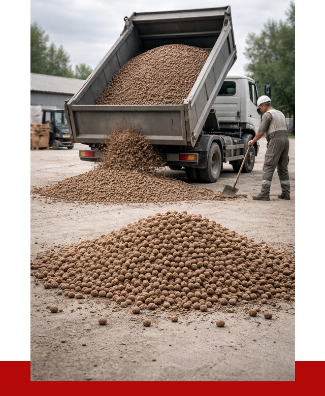 Керамзит с доставкой в Переславле-Залесском от 4359 р. за м3 | ПРОНЕРУДПрс