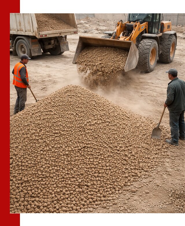 Керамзит фракция 10-20 с доставкой в Переславле-Залесском