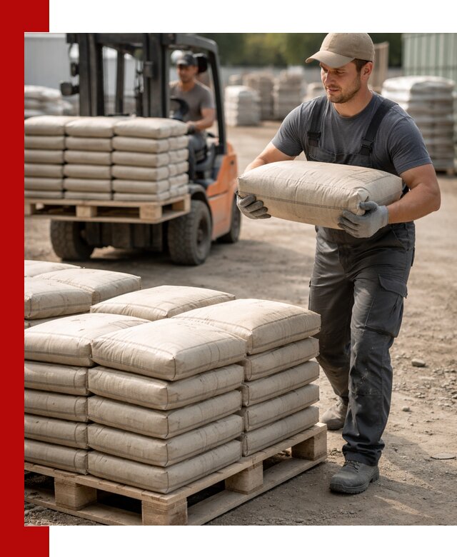 Доставка цемента в мешках оптом и в розницу в Переславле-Залесском