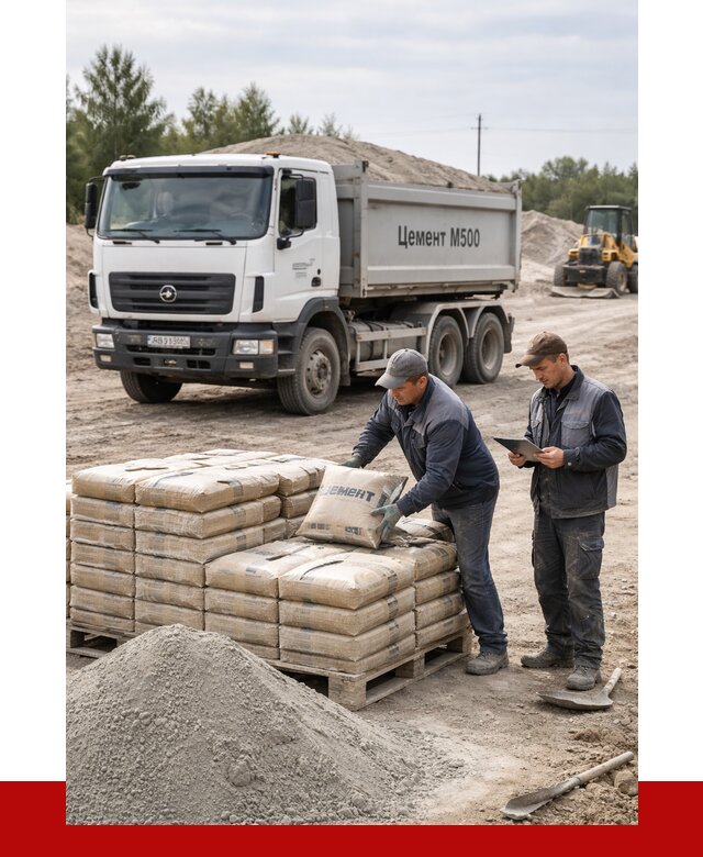 Купить цемент м500 с доставкой в Переславле-Залесском от 5397 р. | ПРОНЕРУДПрс