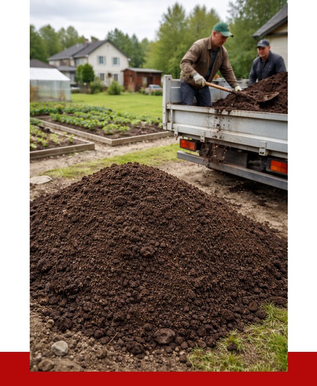 Плодородный грунт в Переславле-Залесском с доставкой от 4359 р. | ПРОНЕРУДПрс