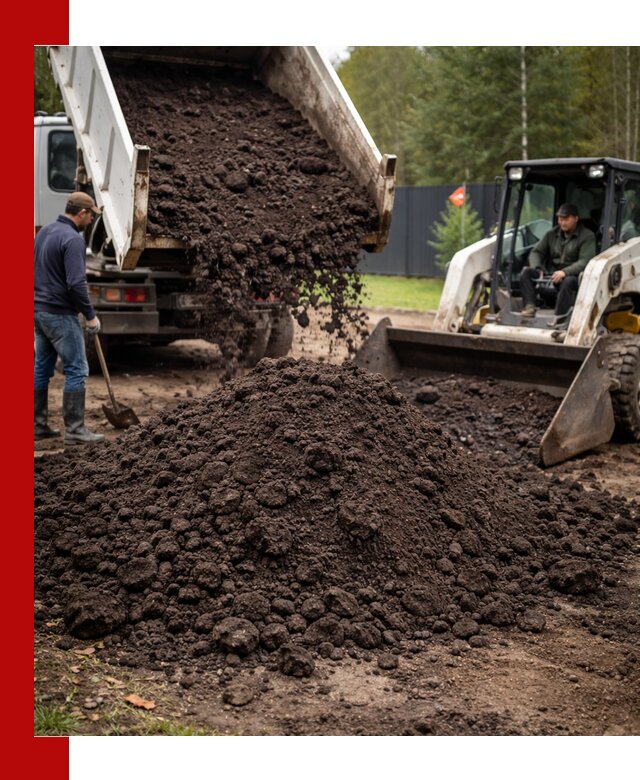 Плодородный грунт с доставкой в Переславле-Залесском для садов и огородов