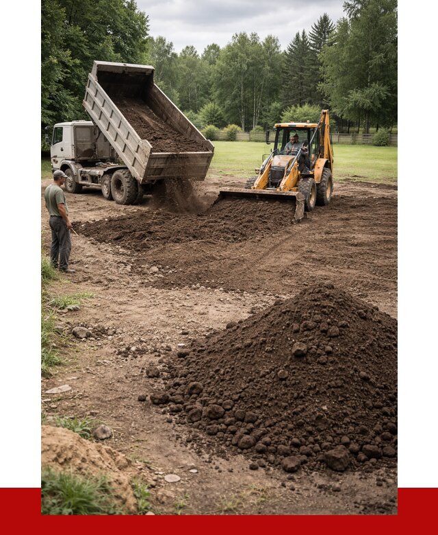 Грунт для выравнивания участка в Переславле-Залесском от 1245 р. | ПРОНЕРУДПрс