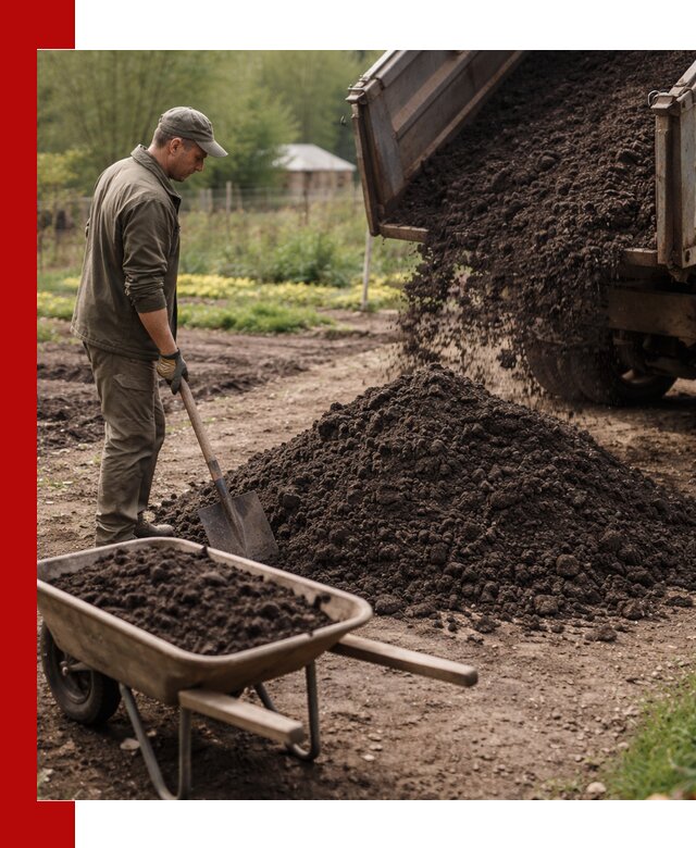 Доставка качественной земли для огорода в Переславле-Залесском