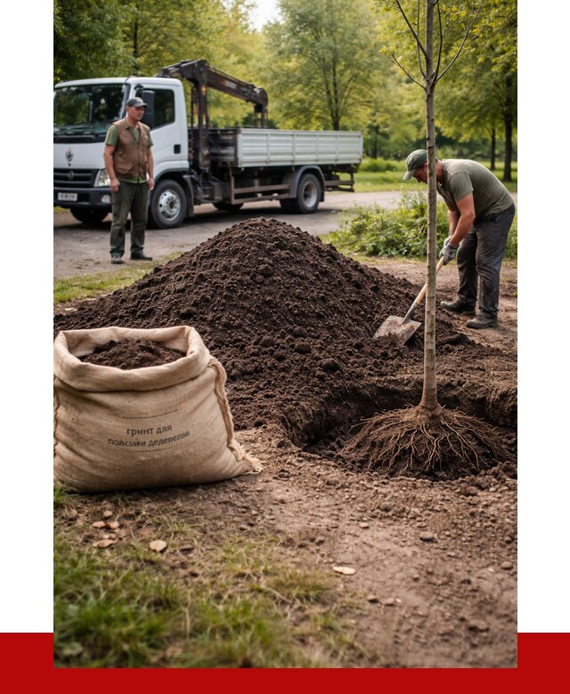 Грунт для посадки деревьев в Переславле-Залесском от 1245 р. | ПРОНЕРУДПрс