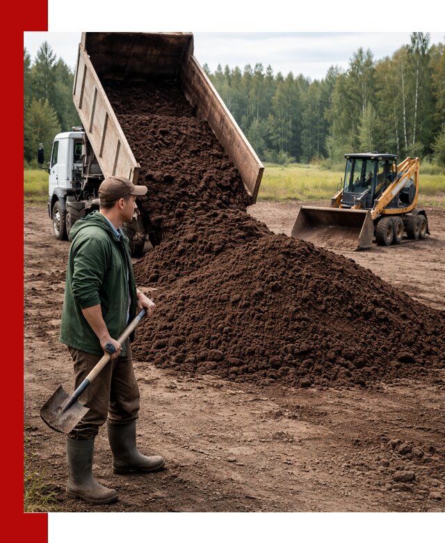 Купить верховой торф с доставкой в Переславле-Залесском для садоводства и растений
