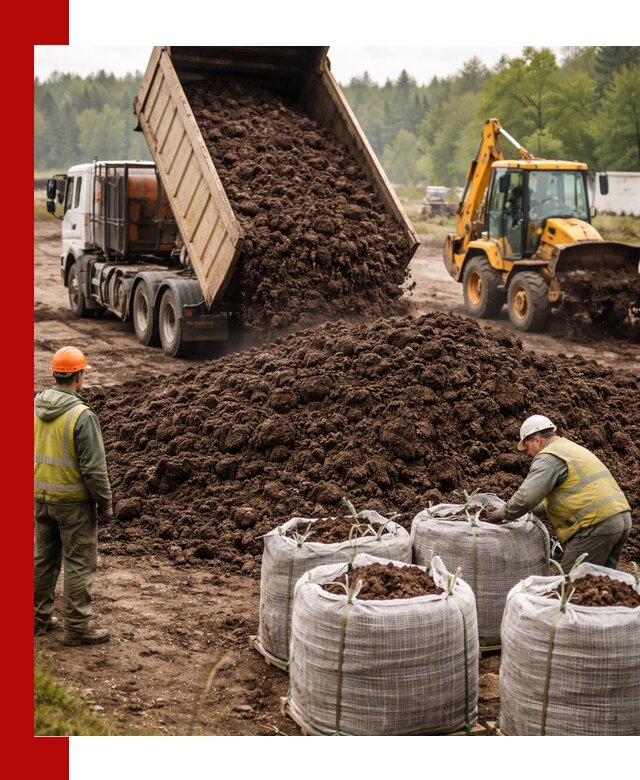 Доставка нейтрального торфа в Переславле-Залесском оптом и в розницу