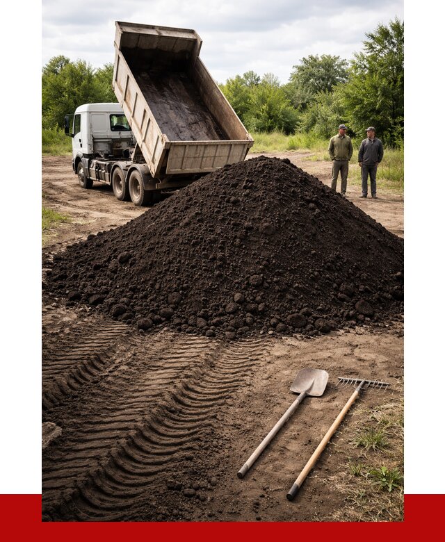 Купить чернозем навалом в Переславле-Залесском от 1245 р. за куб | ПРОНЕРУДПрс